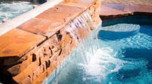 TMC Custom Pool with waterfall